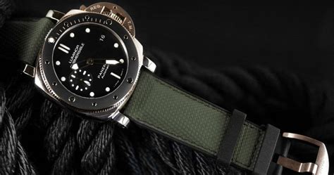 panerai marina strap|best aftermarket panerai straps.